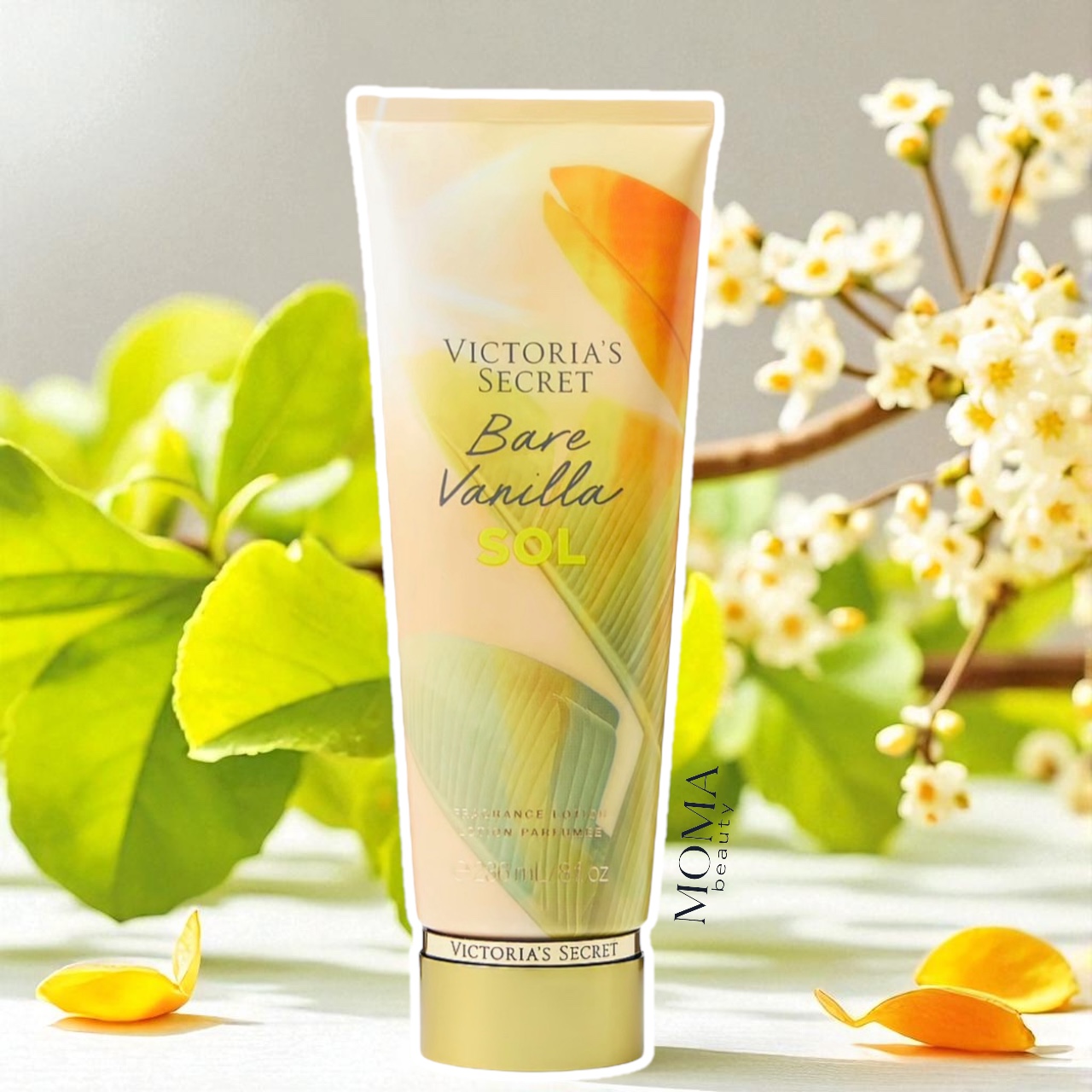 Подаръчен Комплект 🍦 SUNSET VANILLA🍦 Лосион за тяло Bare Vanilla SOL & Спрей за тяло Bare Vanilla & Ключодържател & Торбичка - Image 3