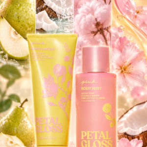 Подаръчен Лосион и Спрей за тяло 🌸Petal Gloss🌸 & Торбичка VS