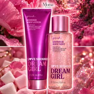 Луксозен Лосион и Спрей за тяло с брокат 🌺DREAM GIRL LOVE SHIMMER🌺