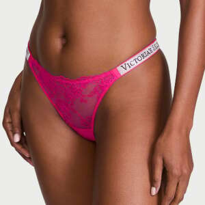 Луксозни дантелени прашки с камъни  Victoria`s secret