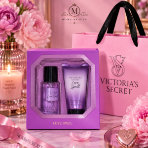Подаръчен комплект LOVE SPELL - Лосион и Спрей за тяло & Торбичка Victoria`s secret