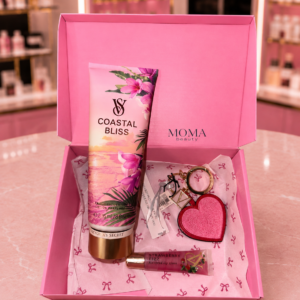 💝Подаръчен комплект Лосион за тяло 💞COASTAL BLISS § Гланц § Ключодържател § Кутия💝