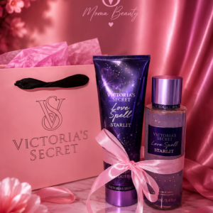 Подаръчен Комплект ⭐Love Spell Starlit⭐ Лосион &Спрей за тяло & Торбичка