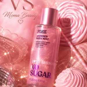 Луксозен Спрей за тяло с брокат 🍓✨ XO Sugar Shimmer ✨🍓