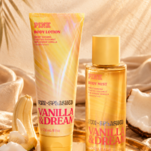 Комплект Лосион и Спрей за тяло Sun Splashed 🌺VANILLA & DREAM🌺