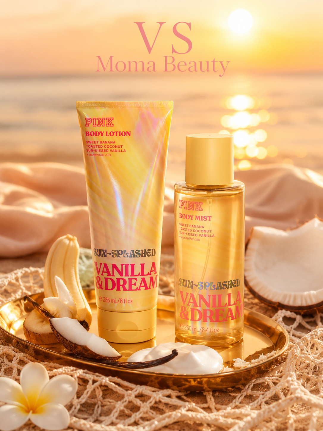 Комплект Лосион и Спрей за тяло Sun Splashed 🌺VANILLA & DREAM🌺 - Image 9
