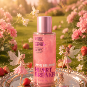 Луксозен Спрей за тяло с брокат 🍓✨ Love Shimmer Heartbreaker ✨🍓