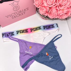 💗 Victoria’s Secret PINK Trio – комплект 3 бр. прашки